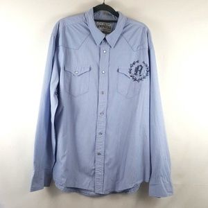 Aeropostale Authentic Fit Western shirt XL p snap
